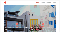 Desktop Screenshot of cote-sud-immobilier-marrakech.com