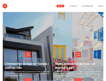 Tablet Screenshot of cote-sud-immobilier-marrakech.com